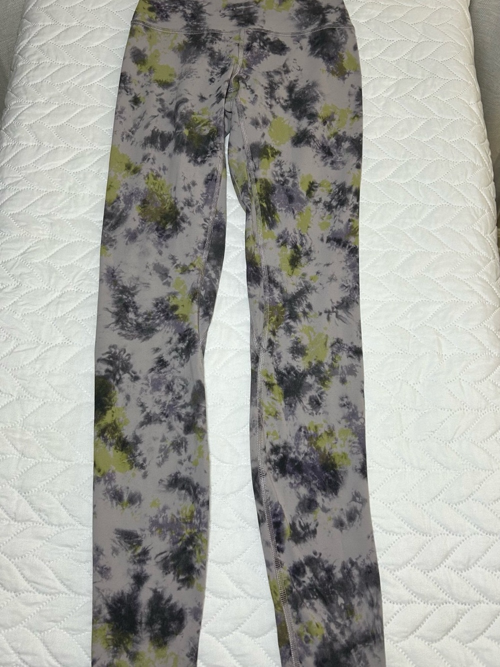 Lululemon Align High-Rise Pant 28" Size 2 - Diamond Dye Graphite Grey Bronze - Picture 4 of 6